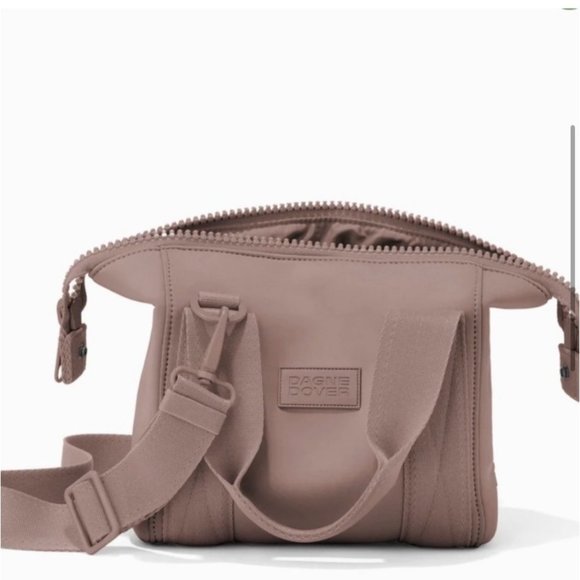 DAGNE DOVER Landon Carryall Tote XS Crossbody Bag in Dune - Picture 3 of 9